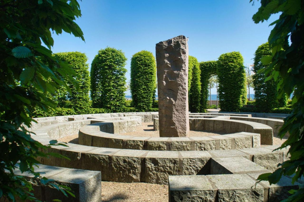 Meeresblick Residenzen FeWo 77 deluxe Terrasse, Sauna- u Schwimmbadnutzung Goehren  Exterior foto