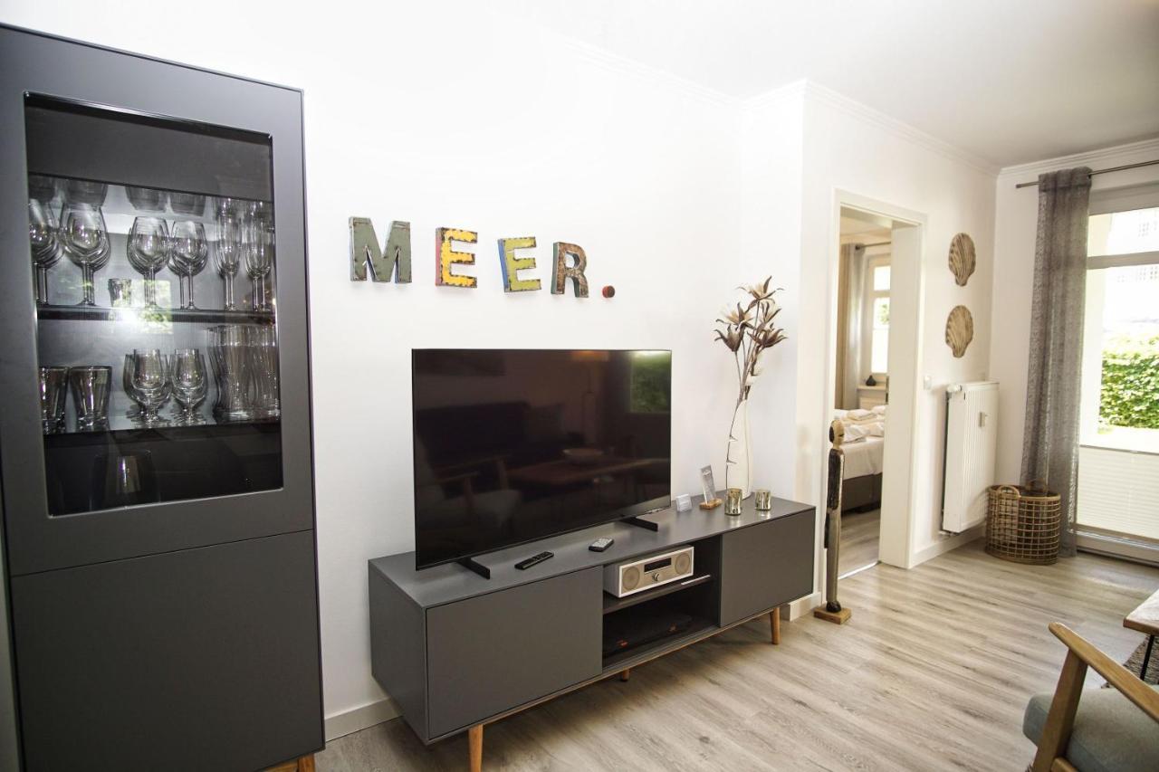 Meeresblick Residenzen FeWo 77 deluxe Terrasse, Sauna- u Schwimmbadnutzung Goehren  Exterior foto