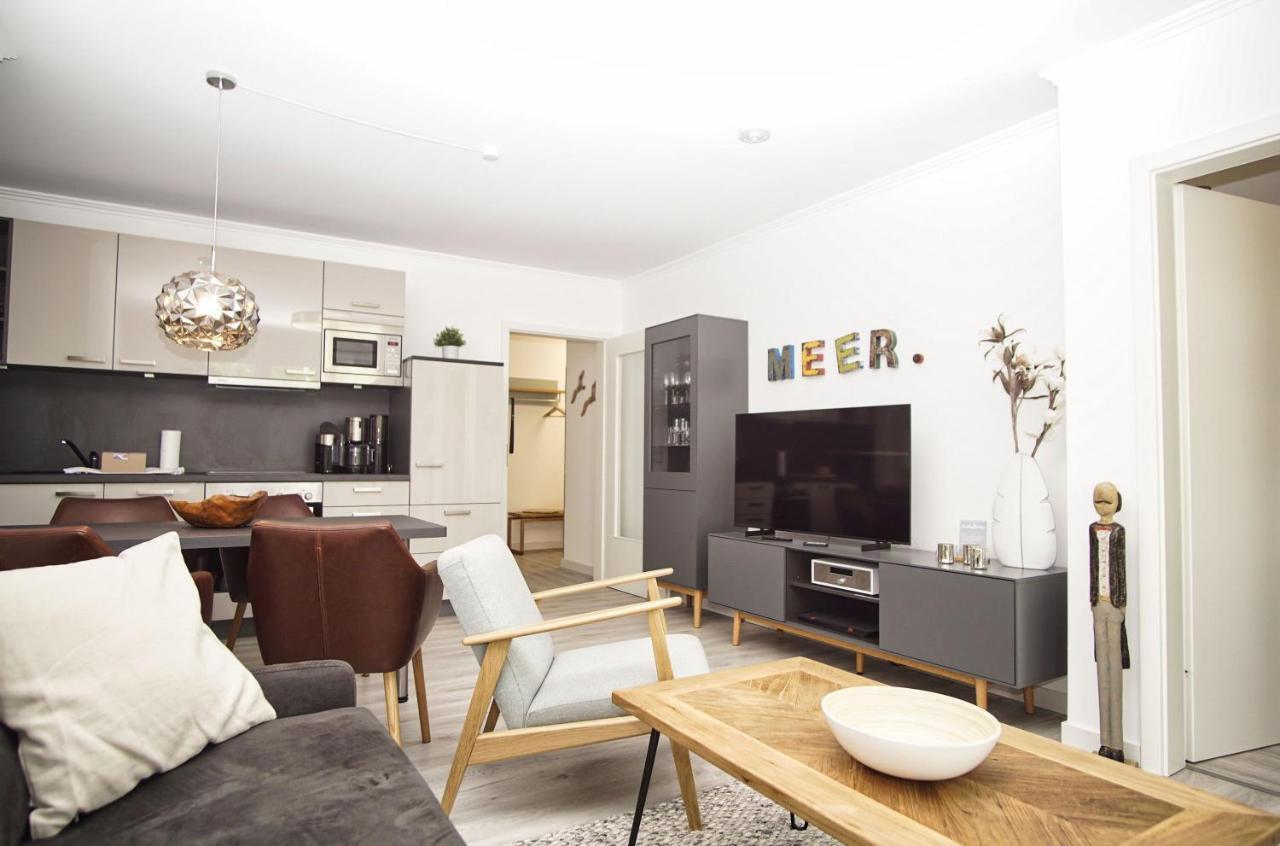 Meeresblick Residenzen FeWo 77 deluxe Terrasse, Sauna- u Schwimmbadnutzung Goehren  Exterior foto