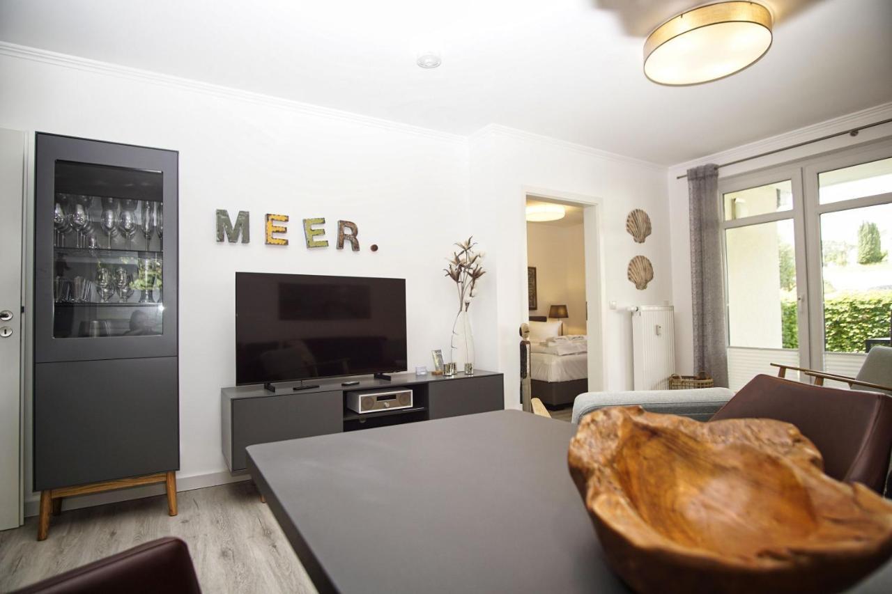 Meeresblick Residenzen FeWo 77 deluxe Terrasse, Sauna- u Schwimmbadnutzung Goehren  Exterior foto